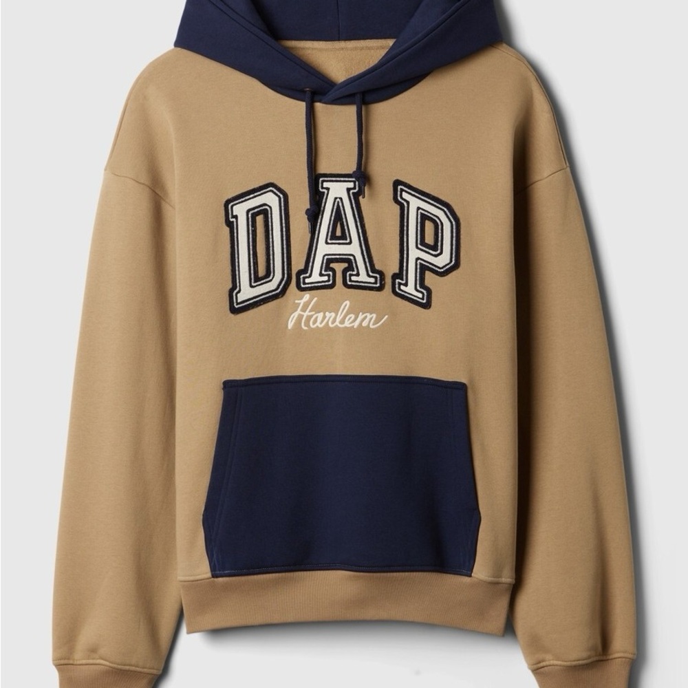 GAP x Dapper Dan DAP Harlem Logo Hoodie Limited Edition Color Block NWT